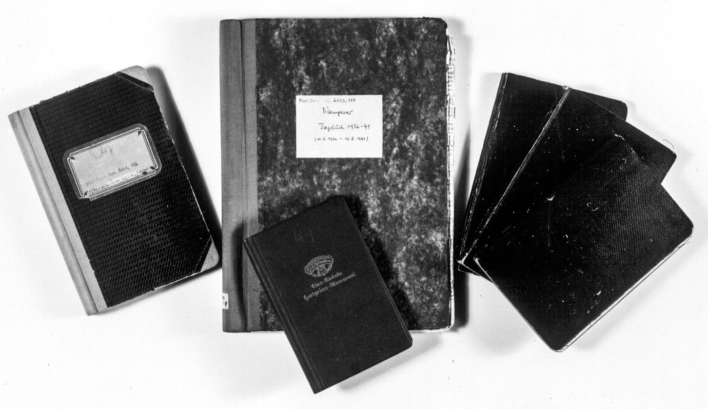 Presentation of some diaries by Victor Klemperer, 1933-1945. Photo: Regine Richter.