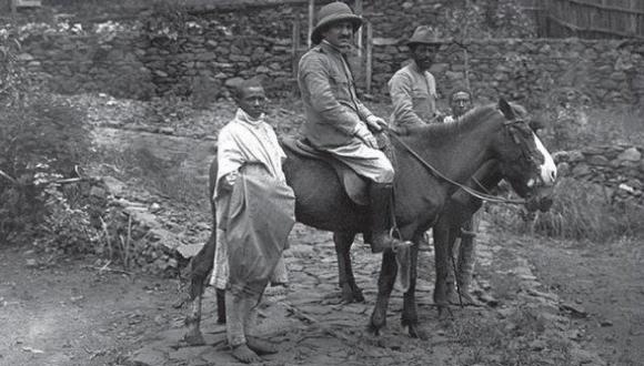 Dr. Fajtlowicz in one of his trips to Ethiopia. 1924.